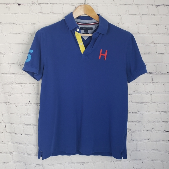Tommy Hilfiger Other - Tommy Hilfiger Preppy Polo Shirt Blue Y2K 00s 90s
